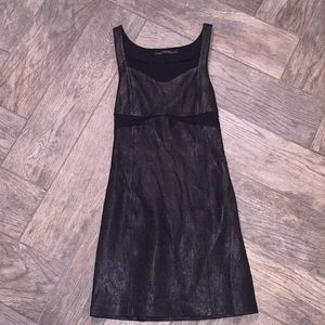 All Saints Leather Dress